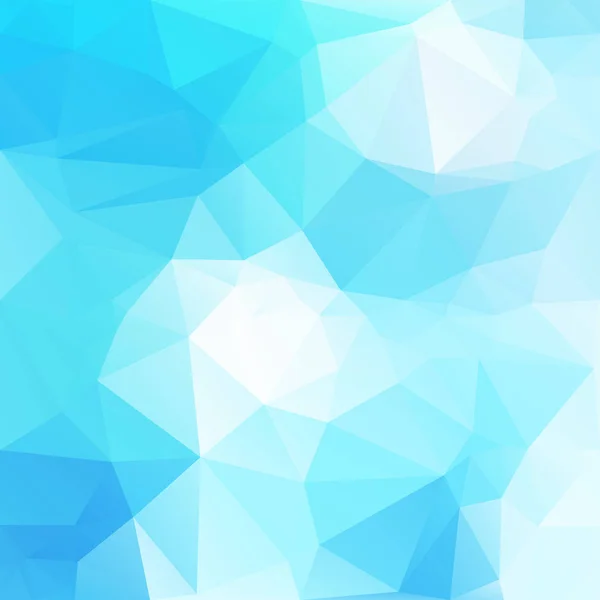 Μπλε Πολυγωνικό Ψηφιδωτό Φόντο Πρότυπα Δημιουργικού Σχεδιασμού — Διανυσματικό Αρχείο