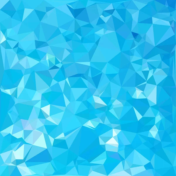 Blauwe Veelhoekige Mozaïek Achtergrond Creatieve Design Sjablonen — Stockvector