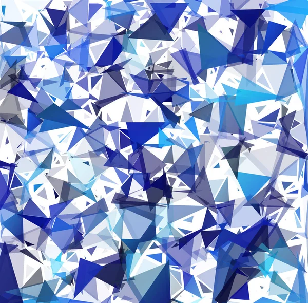 Kék Break Mozaik Háttér Kreatív Design Sablonok — Stock Vector