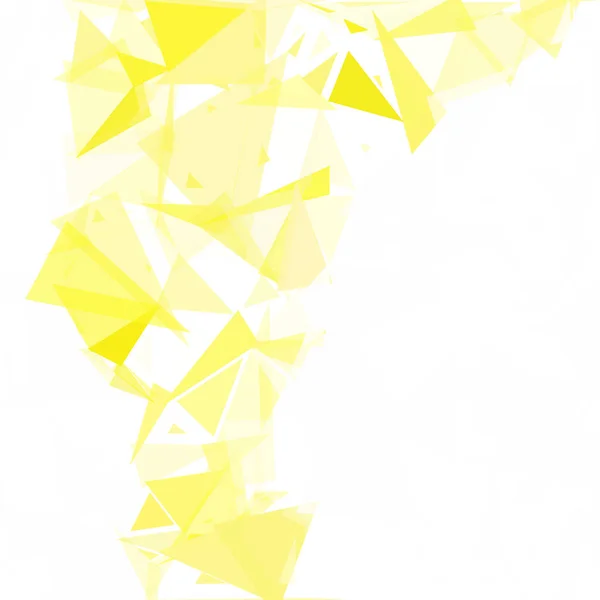 Żółty Break Mozaika Tło Kreatywne Projektowanie Szablonów — Wektor stockowy