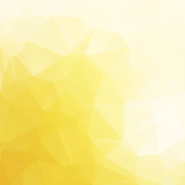 Fundo Mosaico Poligonal Amarelo Modelos Design Criativo —  Vetores de Stock