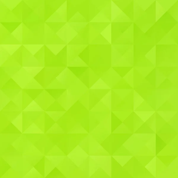 Yeşil Izgara Mozaik Arkaplan Yaratıcı Tasarım Şablonları — Stok Vektör
