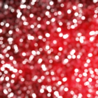 Ufuk benzersiz soyut kırmızı Bokeh şenlikli ışıklar