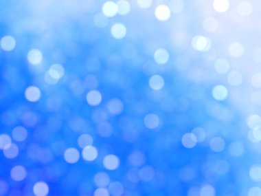 Ufuk benzersiz Soyut Mavi Bokeh şenlikli ışıklar