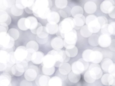 Ufuk benzersiz soyut gri beyaz Bokeh şenlikli ışıklar
