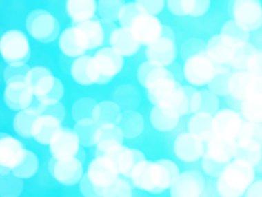 Ufuk benzersiz Soyut Mavi Bokeh şenlikli ışıklar