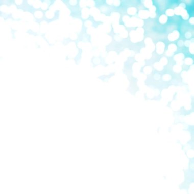 Ufuk benzersiz Soyut Mavi Bokeh şenlikli ışıklar