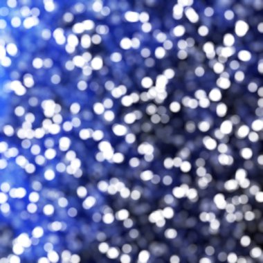 Ufuk benzersiz Soyut Mavi Bokeh şenlikli ışıklar