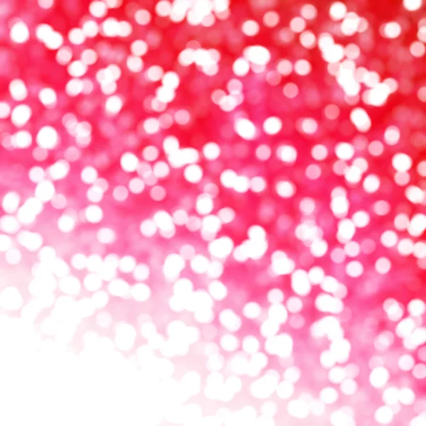 Luci Festive Bokeh Rosso Astratto Unico Sfocato — Foto Stock