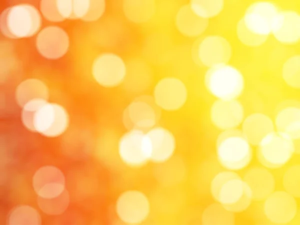 Defokussiert Einzigartige Abstrakte Orange Bokeh Festliche Lichter — Stockfoto