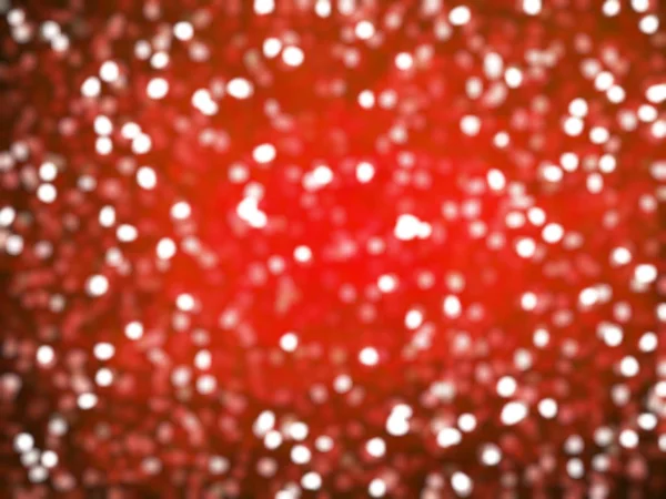 Defocused Unique Abstract Red Bokeh Festive Lights — Stock Photo, Image