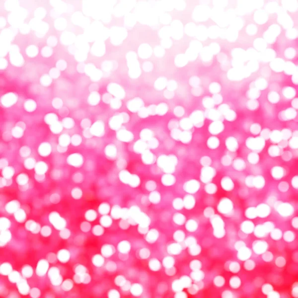 Luci Festive Rosa Astratte Uniche Sfocate Bokeh — Foto Stock