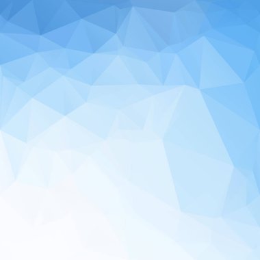 mavi çokgen mozaik arkaplan, yaratıcı tasarım şablonları