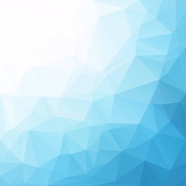 mavi çokgen mozaik arkaplan, yaratıcı tasarım şablonları