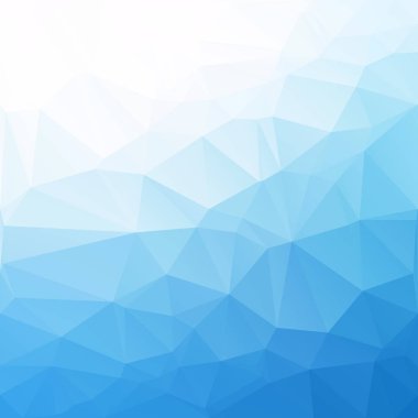 mavi çokgen mozaik arkaplan, yaratıcı tasarım şablonları