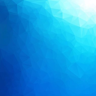 mavi çokgen mozaik arkaplan, yaratıcı tasarım şablonları