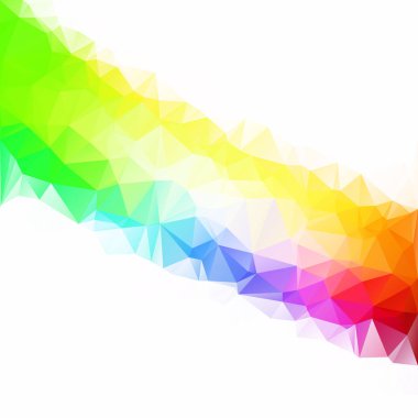 Renkli poligonal mozaik arka plan yaratıcı tasarım şablonları