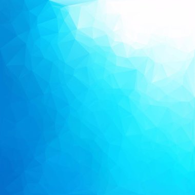 mavi çokgen mozaik arkaplan, yaratıcı tasarım şablonları