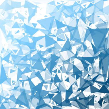 Mavi mola mozaik arka plan, yaratıcı tasarım şablonları