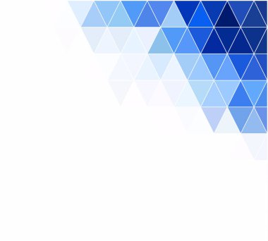 Mavi Izgara Mozaik Arkaplan, Yaratıcı Tasarım Şablonları