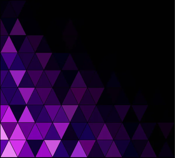 Фіолетовий Фон Мозаїки Квадратної Сітки Шаблони Креативного Дизайну — стоковий вектор
