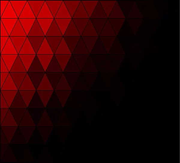 Rotes Quadratisches Gittermosaik Hintergrund Kreative Design Vorlagen — Stockvektor