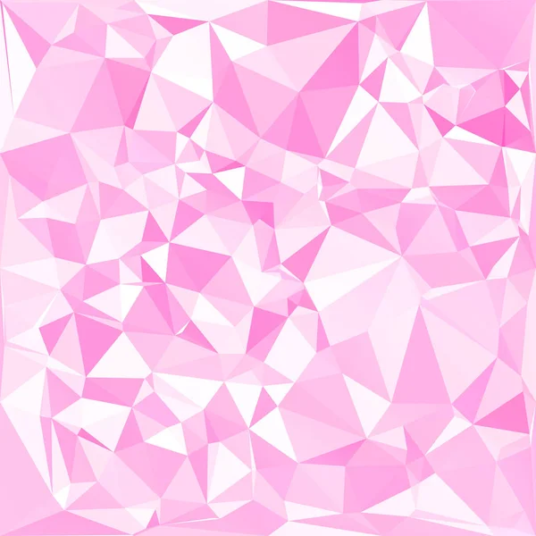 Růžové Polygonální Mozaiky Pozadí Creative Design Šablony — Stockový vektor