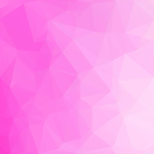 Fundo Mosaico Poligonal Rosa Modelos Design Criativo — Vetor de Stock