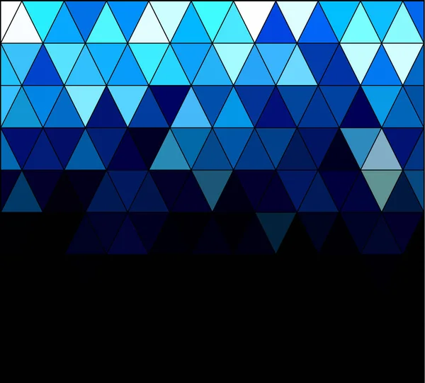 Grille Carrée Bleue Arrière Plan Mosaïque Modèles Conception Créative — Image vectorielle
