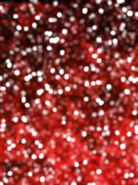 Ufuk benzersiz soyut kırmızı Bokeh şenlikli ışıklar