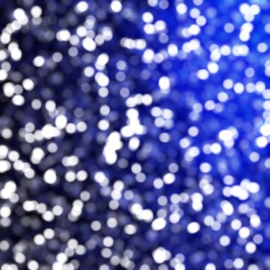 Ufuk benzersiz Soyut Mavi Bokeh şenlikli ışıklar