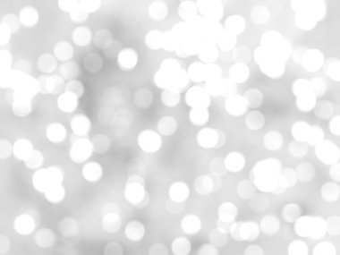 Ufuk benzersiz soyut gri beyaz Bokeh şenlikli ışıklar