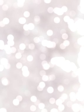 Ufuk benzersiz soyut gri beyaz Bokeh şenlikli ışıklar