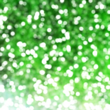 Ufuk benzersiz Soyut Yeşil Bokeh şenlikli ışıklar