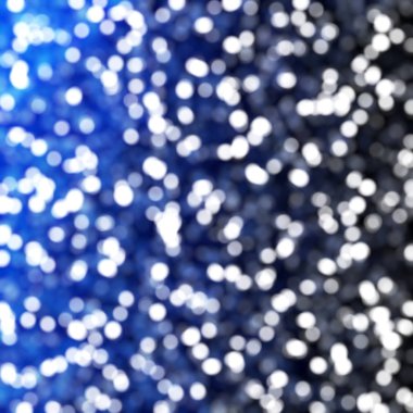 Ufuk benzersiz Soyut Mavi Bokeh şenlikli ışıklar