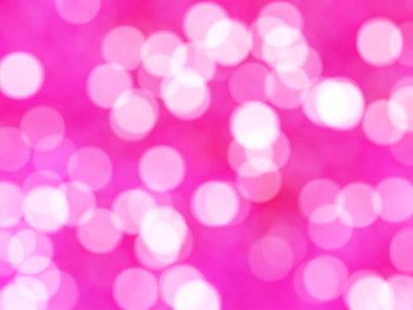 Ufuk benzersiz soyut pembe Bokeh şenlikli ışıklar