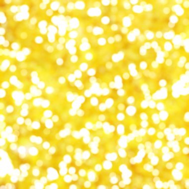 Ufuk benzersiz soyut sarı Bokeh şenlikli ışıklar