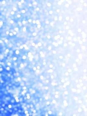 Ufuk benzersiz Soyut Mavi Bokeh şenlikli ışıklar