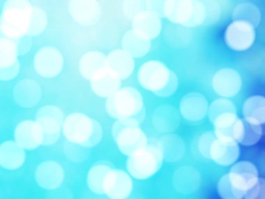 Ufuk benzersiz Soyut Mavi Bokeh şenlikli ışıklar
