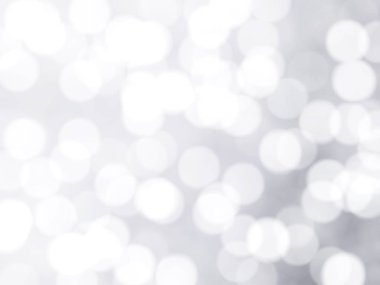 Ufuk benzersiz soyut gri beyaz Bokeh şenlikli ışıklar