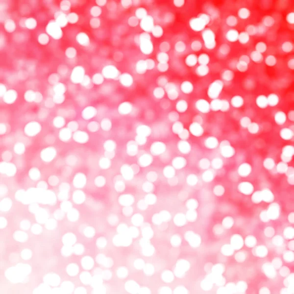 Luci Festive Bokeh Rosso Astratto Unico Sfocato — Foto Stock