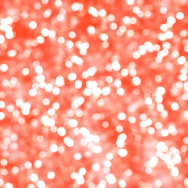 Lumières Festives Bokeh Rouges Abstraites Uniques Déconcentrées — Photo