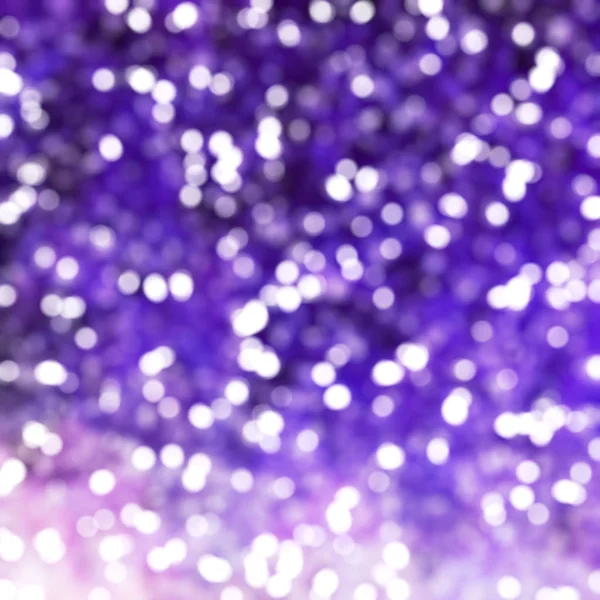 Defocused Unique Abstract Purple Bokeh Festive Lights — Stock Photo, Image