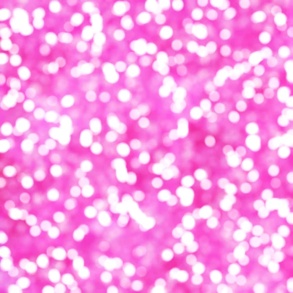 Defocused Unique Abstract Pink Bokeh Festive Lights — Stock Photo, Image