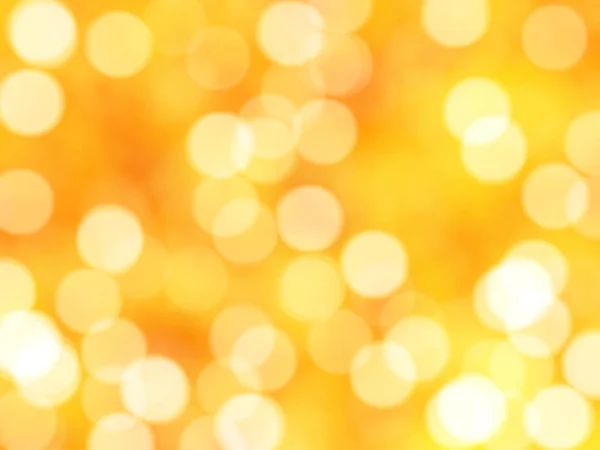 Defokussiert Einzigartige Abstrakte Orange Bokeh Festliche Lichter — Stockfoto