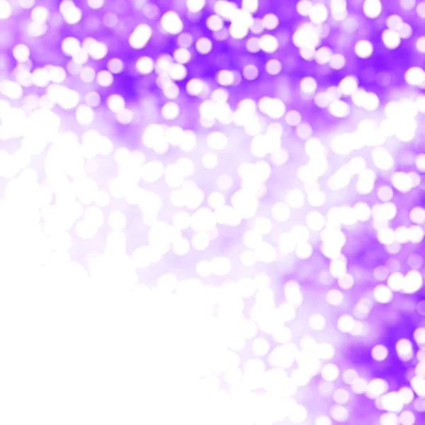 Desfocado Único Abstrato Roxo Bokeh Luzes Festivas — Fotografia de Stock