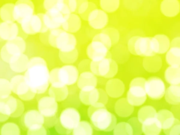 Desfocado Único Abstrato Verde Bokeh Luzes Festivas — Fotografia de Stock