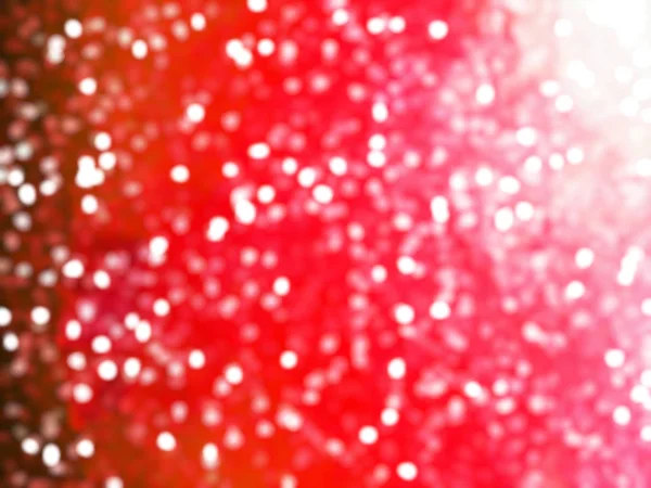 Luci Festive Bokeh Rosso Astratto Unico Sfocato — Foto Stock