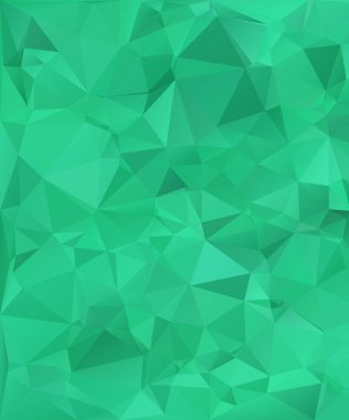 Yeşil Çokgen Mozaik Arkaplan, Yaratıcı Tasarım Şablonları