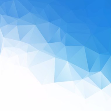 mavi çokgen mozaik arkaplan, yaratıcı tasarım şablonları